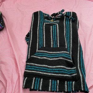 earth ragz poncho jacket